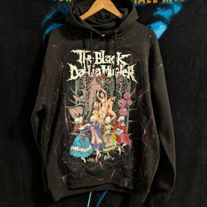 Black Graphic Hoodie